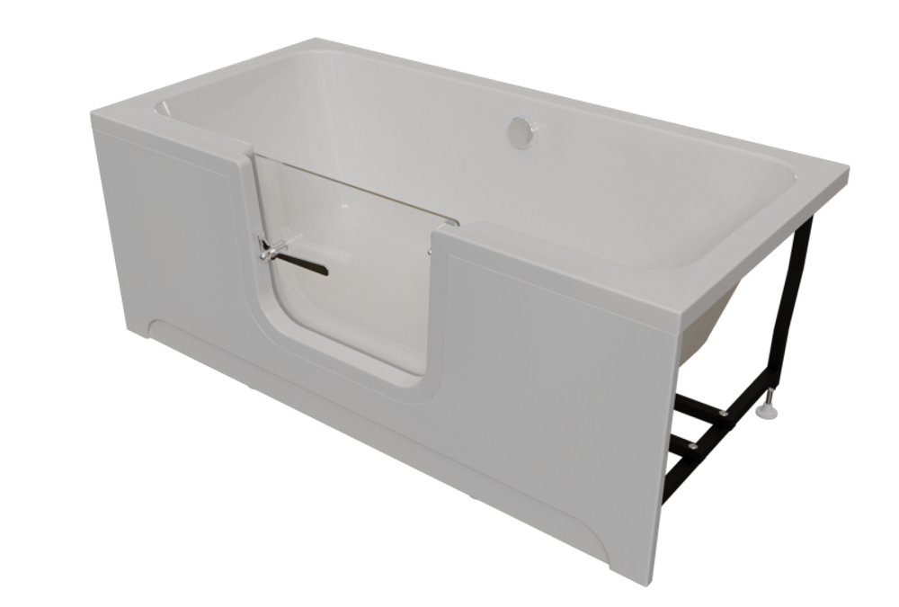 TIMO ванна INGRID1575-SET (1500*750*610) в сборе на раме с экраном