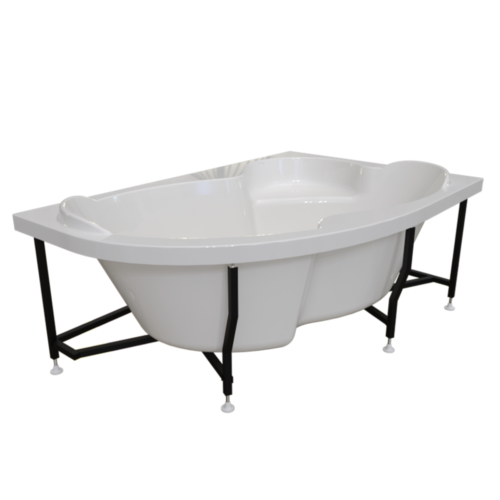 TIMO ванна LINNA169R-SET (1690*1100*710) в сборе на раме с экраном