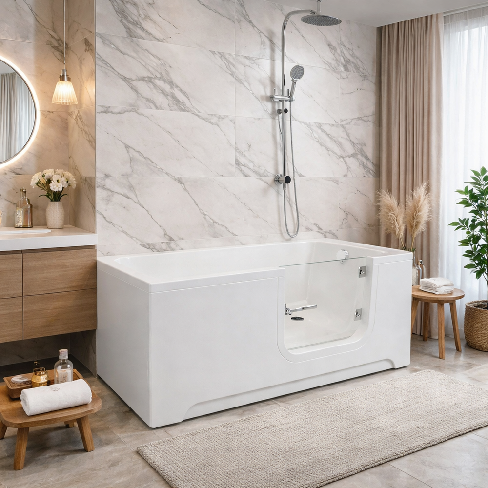 TIMO ванна INGRID1575-SET (1500*750*610) в сборе на раме с экраном