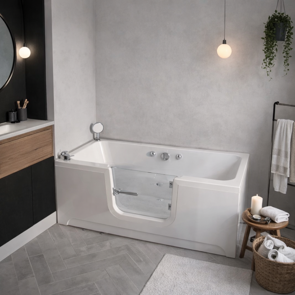 TIMO ванна INGRID1680-SET (1680*800*610) в сборе на раме с экраном