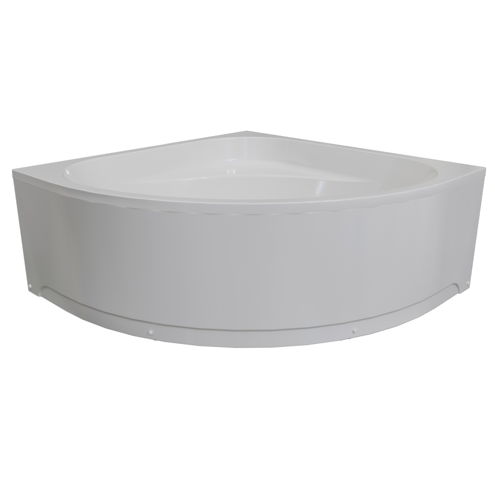 TIMO ванна DORA130-SET (1300*1300*610) в сборе на раме с экраном