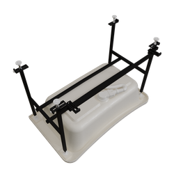 TIMO ванна AKKE1270-SET (1200*700*800) в сборе на раме с экранами