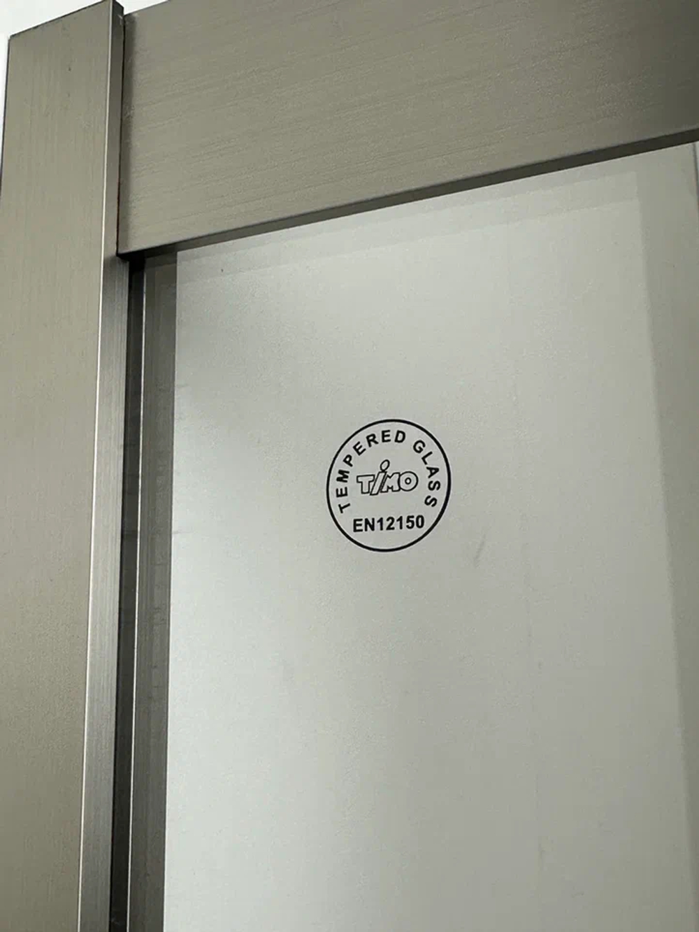 Timo Душевой угол TPSS-90/13C-8, раздвиж 900*900*2000, проф никель, стекло проз 8 мм