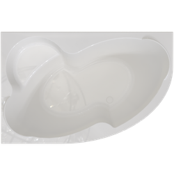 TIMO ванна LINNA169L-SET (1690*1100*710) в сборе на раме с экраном