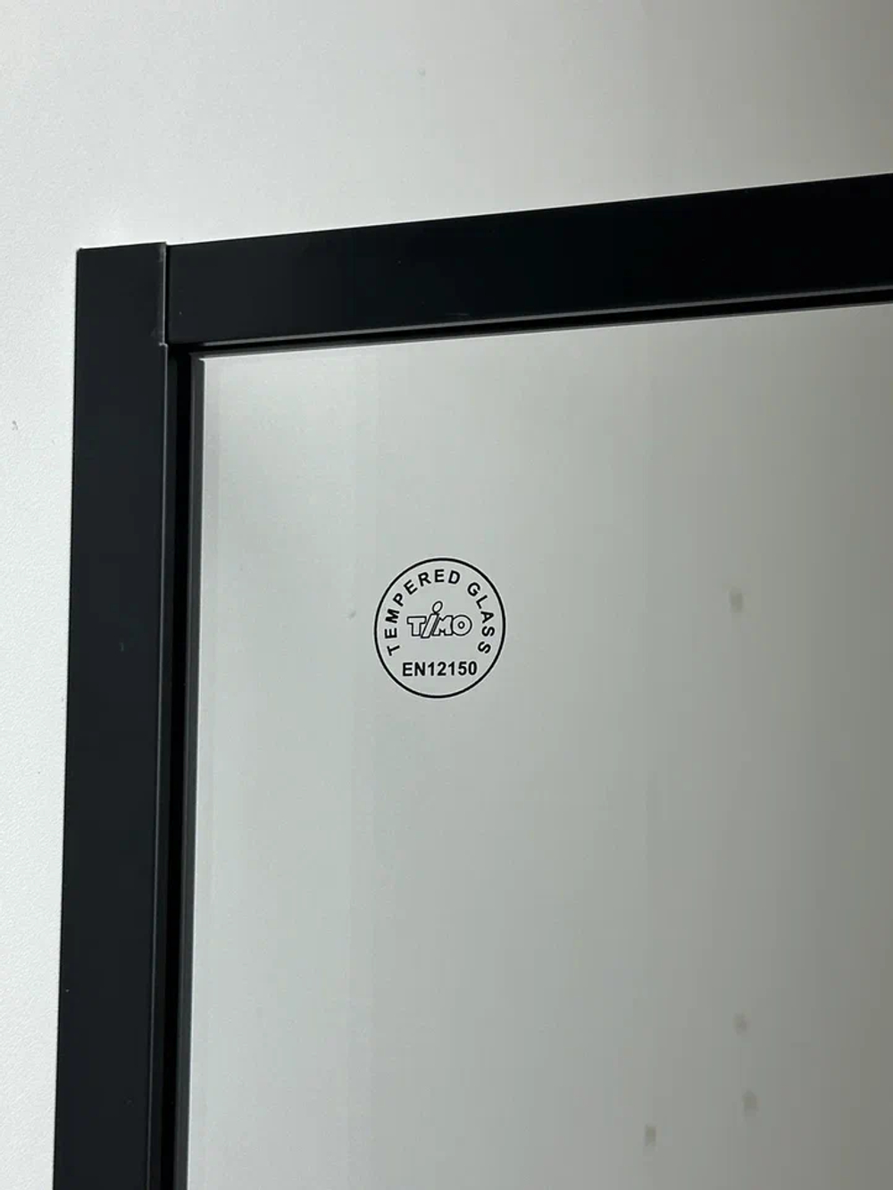 Timo Душевая дверь TDSS-140/03C-8R, раздвиж 1400*2000, проф черный, стекло проз 8 мм