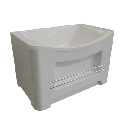 TIMO ванна AKKE1270-SET (1200*700*800) в сборе на раме с экранами