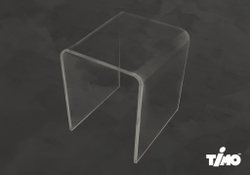 Timo Premium Стул плексиглас (30*33*35) прозрачный