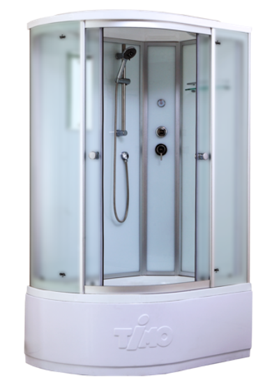 Timo Standart T-6620 Silver Fabric R душевая кабина (120*85*220)