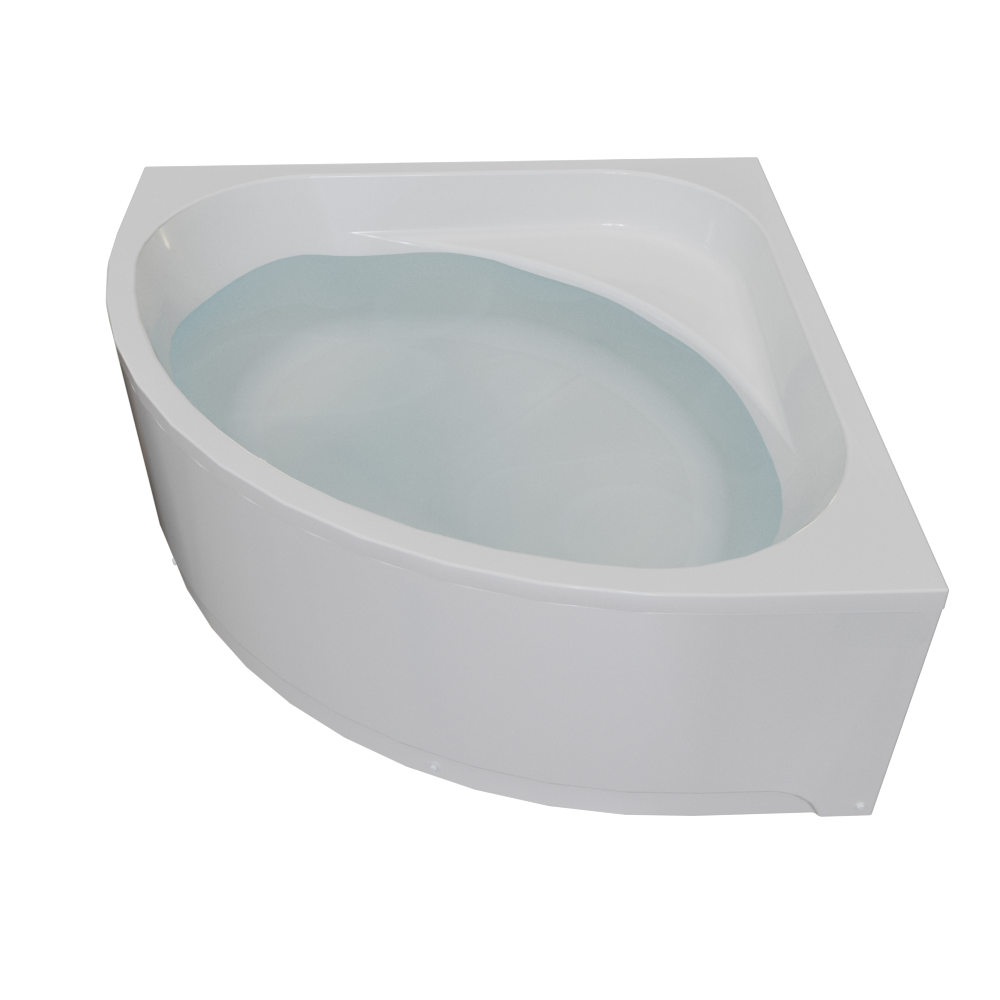 TIMO ванна DORA130-SET (1300*1300*610) в сборе на раме с экраном