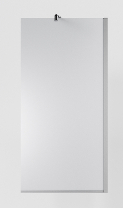 Шторка для ванны Timo TC-60/00F-8 в узком профиле хром, 140*60, стекло матовое 8 мм